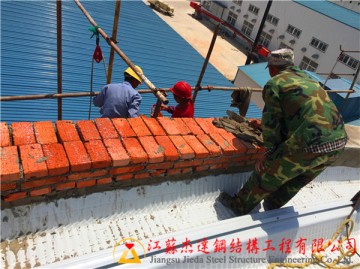 拱形屋頂山墻磚混結構施工工藝