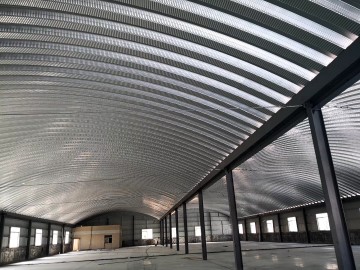 拱形屋頂施工安裝的四大安全防護(hù)