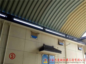 拱形屋頂防腐油漆噴涂工藝與施工方案