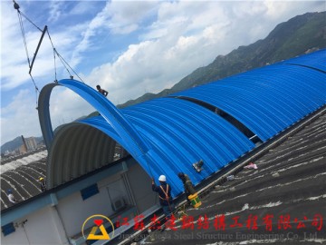 拱形波紋鋼屋蓋節(jié)能優(yōu)勢(shì)與發(fā)展趨勢(shì)