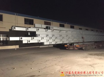 鹽城新灘工業(yè)中心桁架加工_工業(yè)園區(qū)鋼結(jié)構(gòu)